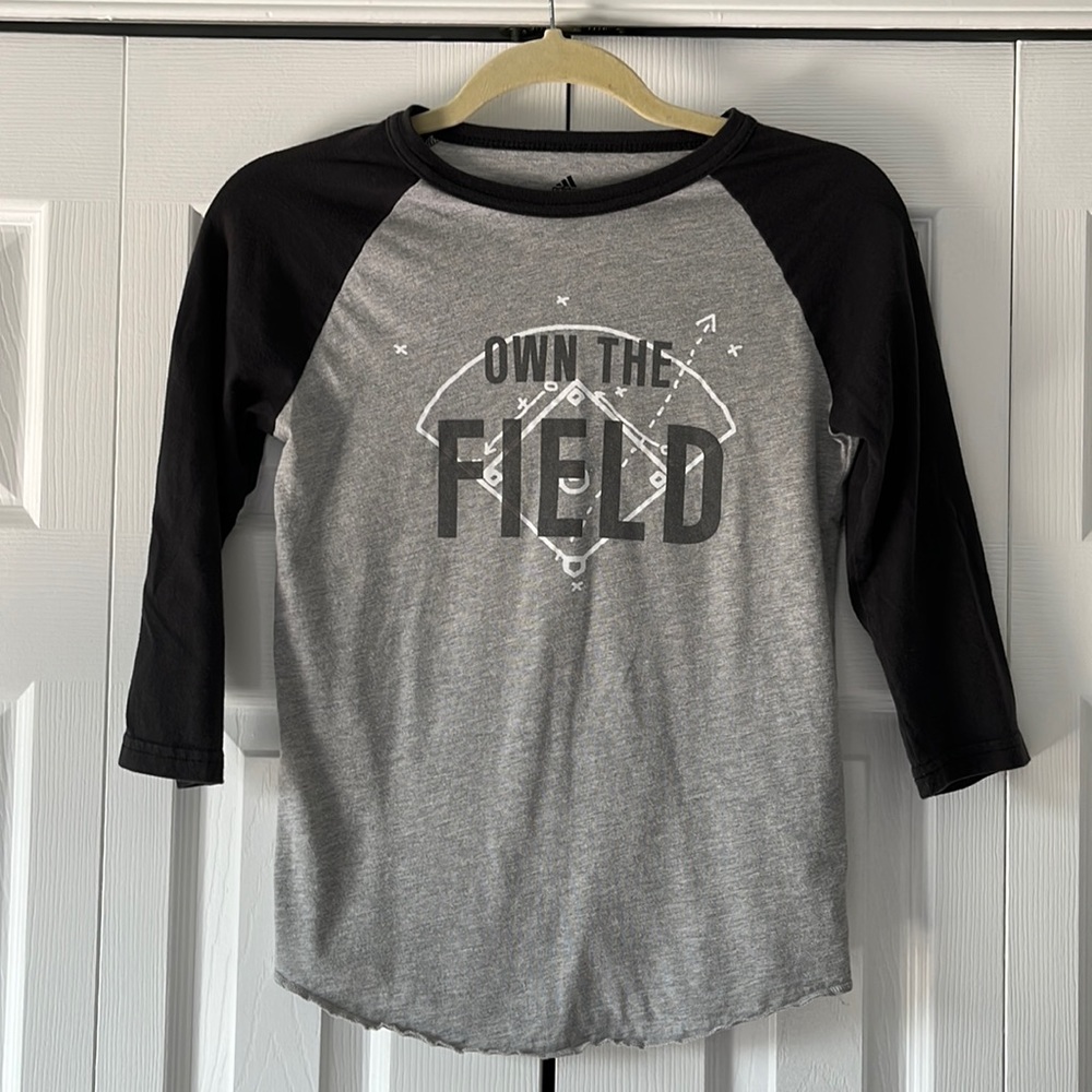 Boys Adidas Baseball Shirt